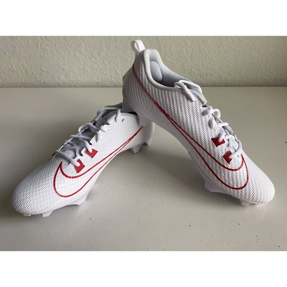 Nike Vapor Edge Speed 360 2 Football Cleats White/Red FN7764-106 Men’s Size 14.5 - Picture 1 of 10